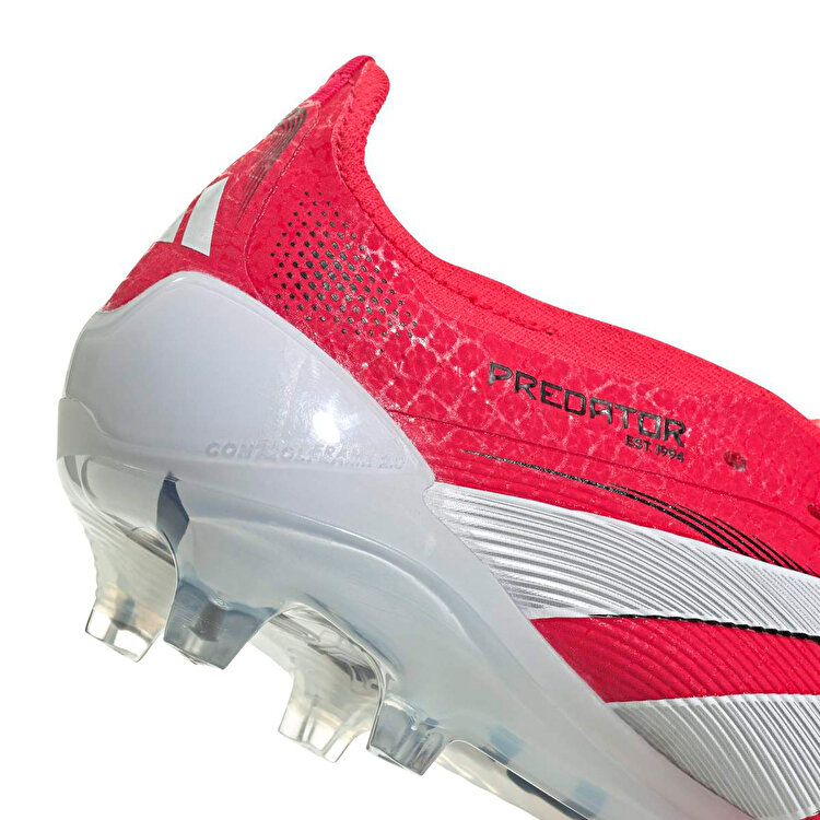 adidas Predator Elite Fold-Over Tongue Firm Ground Erkek Kırmızı Krampon - Görsel 6
