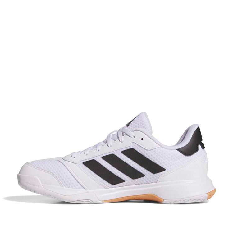 adidas Ligra 8 Indoor Kadın Beyaz Spor Ayakkabı - Görsel 3