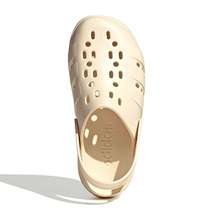 adidas Adilette Platform Clogs Kadın Ekru Terlik - Görsel 4