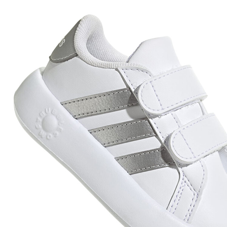 Adidas adidas Grand Court 2.0 CF I Bebek Beyaz Sneaker Casual Ayakkabı | Sporthink Beyaz - 6. görsel