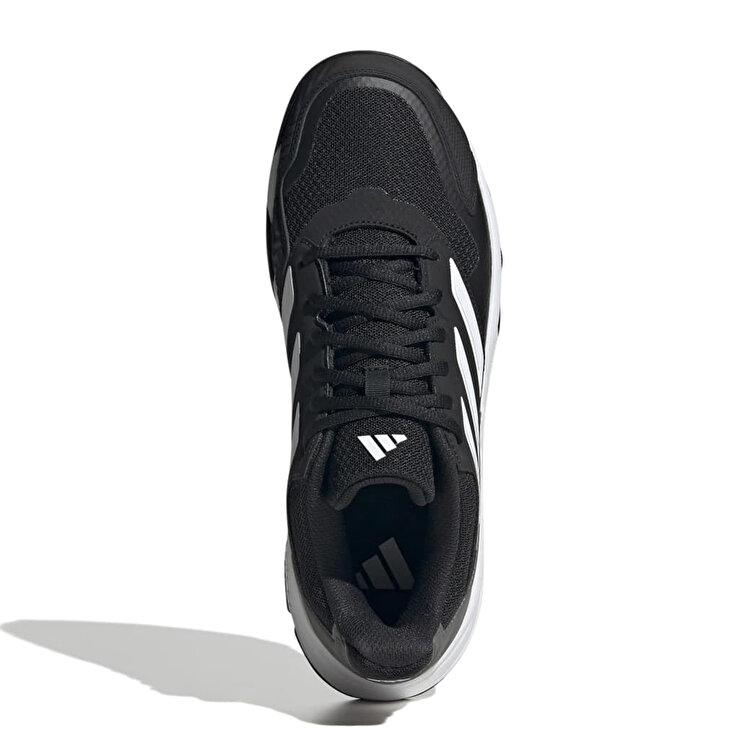 Adidas adidas CourtJam Control 3 Erkek Siyah Tenis Ayakkabısı Tenis Ayakkabıları | Sporthink Siyah - 4. görsel