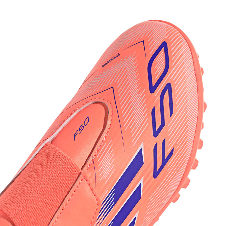 adidas F50 Club Turf Çocuk Turuncu Halı Saha Ayakkabısı - Görsel 5