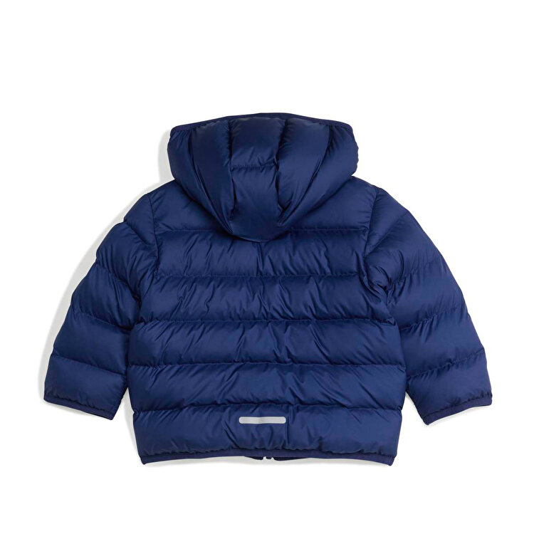 adidas Synthetic Down Bebek Lacivert Kapüşonlu Mont