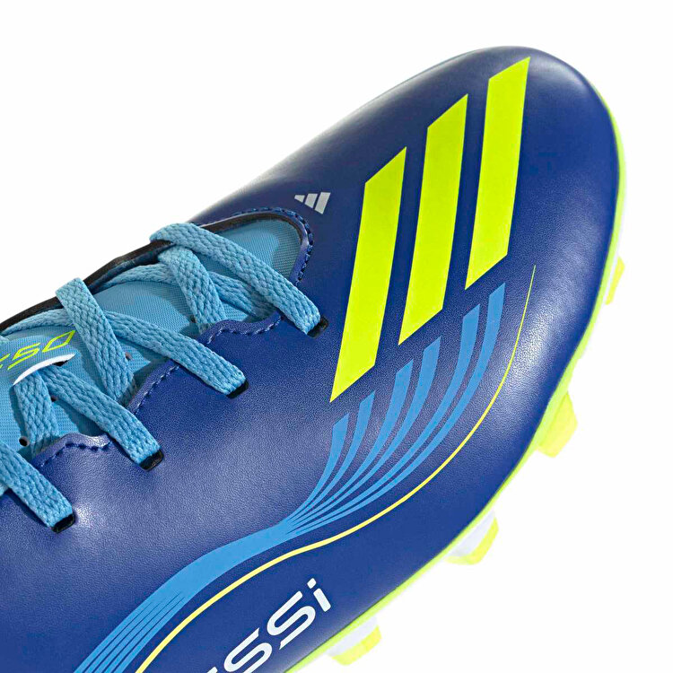 adidas F50 Messi Club Firm/Multi-Ground Erkek Mavi Krampon - Görsel 5