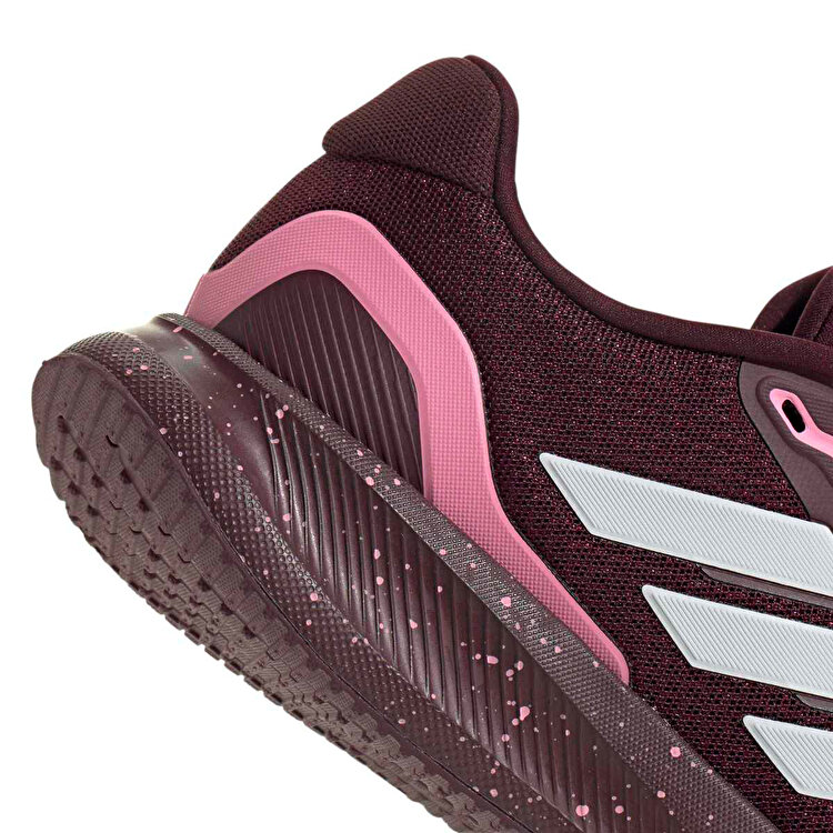 adidas Runfalcon 5 Kadın Bordo Koşu Ayakkabısı - Görsel 6