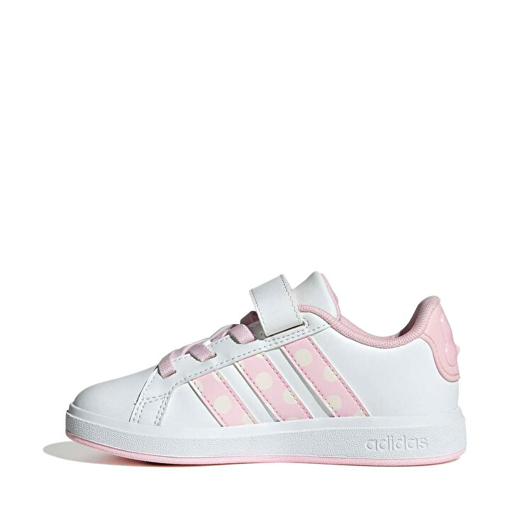adidas Disney Minnie Mouse Grand Court Çocuk Beyaz Sneaker - Görsel 3