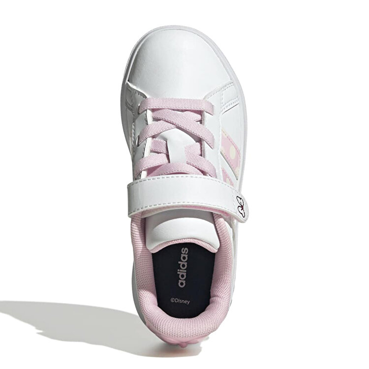 adidas Disney Minnie Mouse Grand Court Çocuk Beyaz Sneaker - Görsel 4