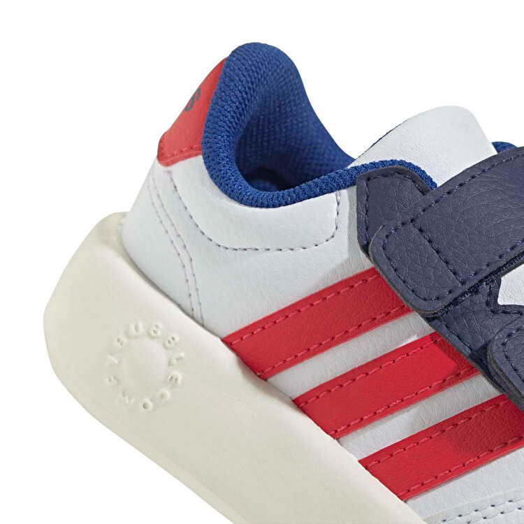 Adidas adidas Breaknet 3.0 Comfort Fit Bebek Beyaz Sneaker Casual Ayakkabı | Sporthink Beyaz - 6. görsel