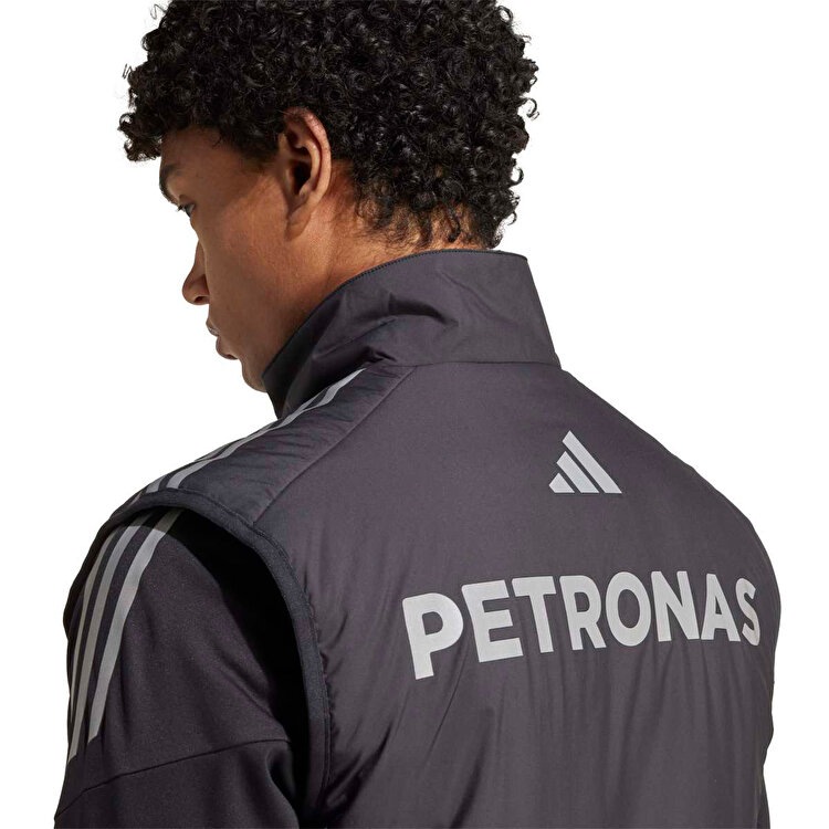 adidas Mercedes Erkek Siyah Dik Yaka Yelek