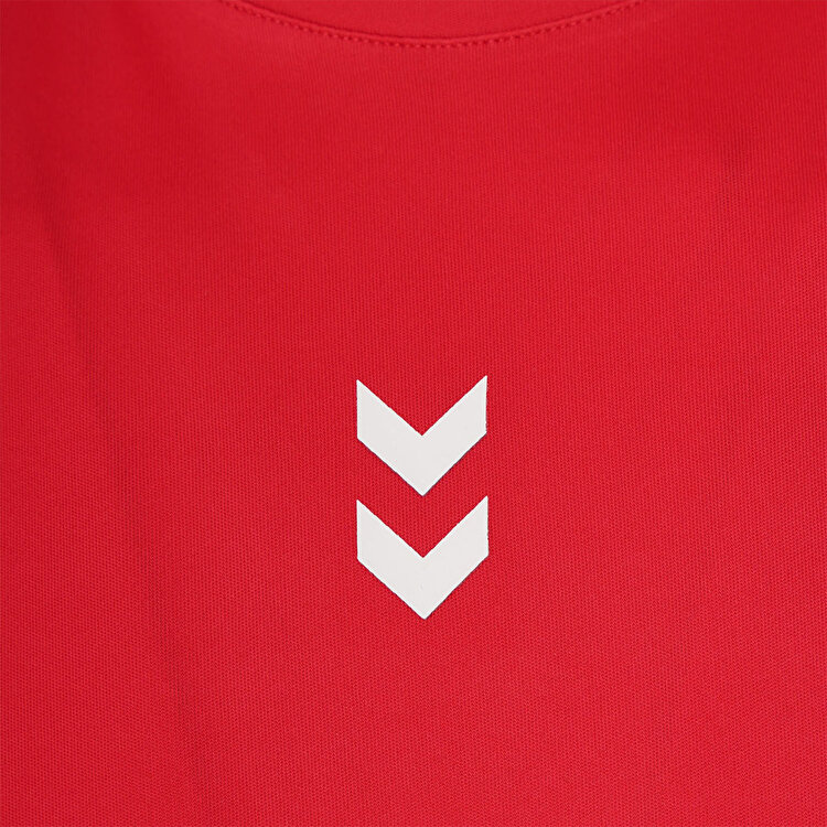 Hummel Somero Erkek Kırmızı Yuvarlak Yaka Atlet