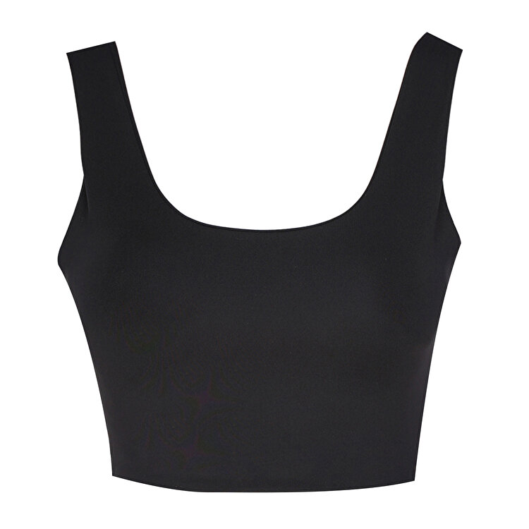 Hummel Bra Remesa Kadın Siyah Yuvarlak Yaka Atlet