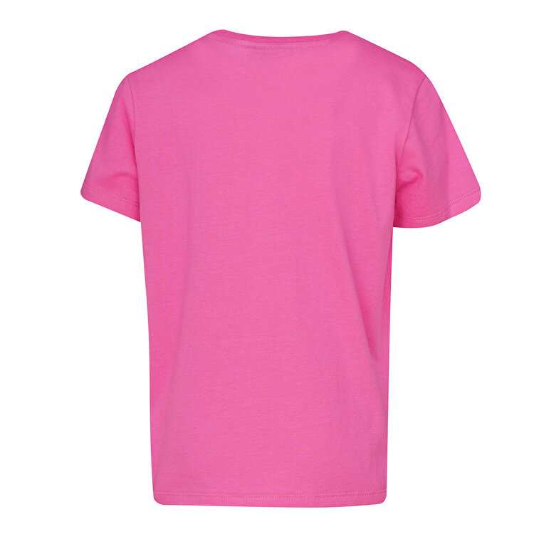 Hummel Pulse Kids Çocuk Pembe Yuvarlak Yaka Tişört