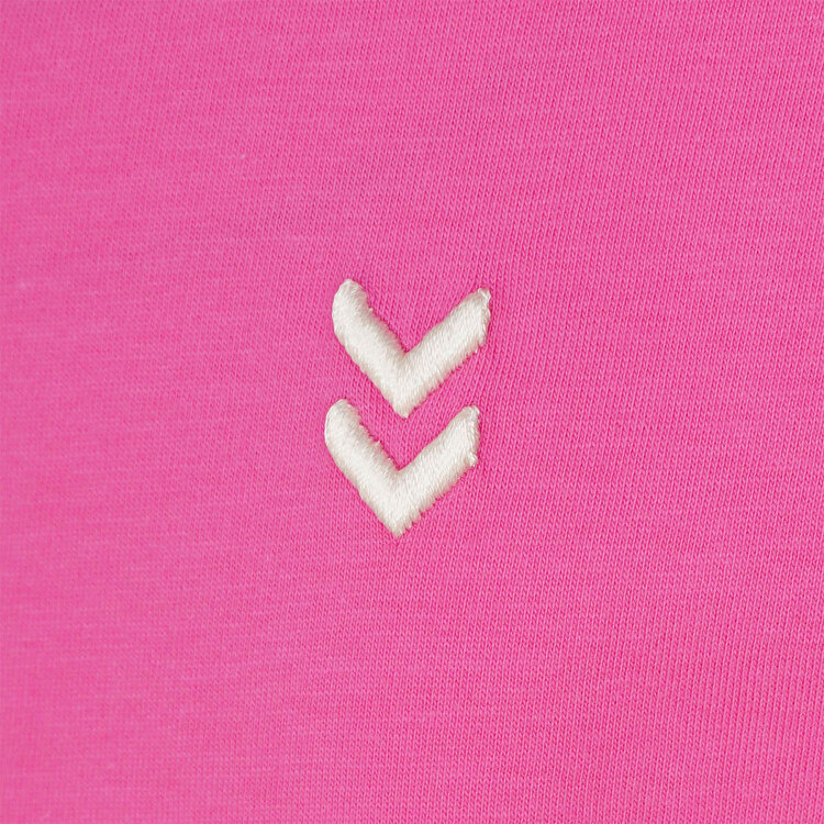 Hummel Pulse Kids Çocuk Pembe Yuvarlak Yaka Tişört