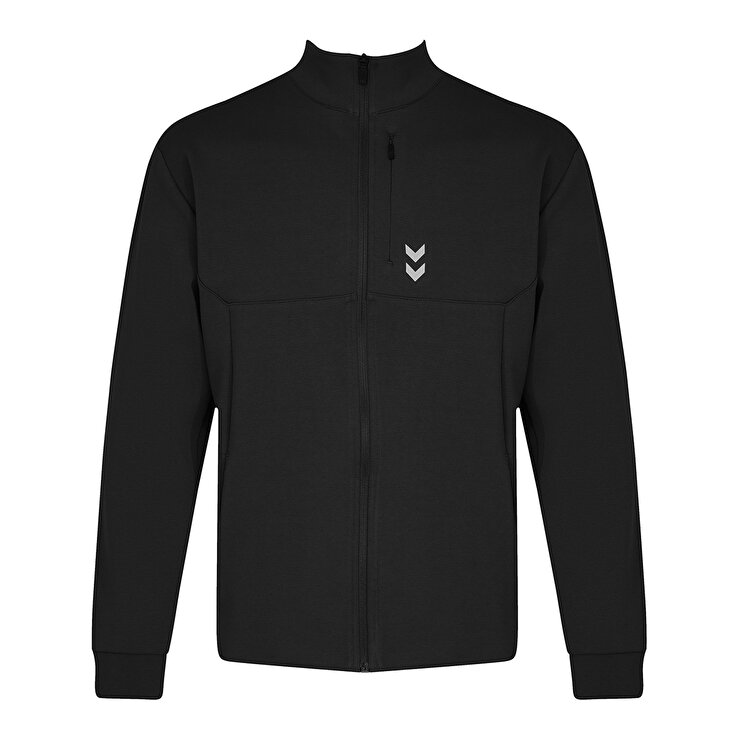 ウェア Hummel Tortola Erkek Siyah Dik Yaka Ceket 922513-2001 - Sporthink