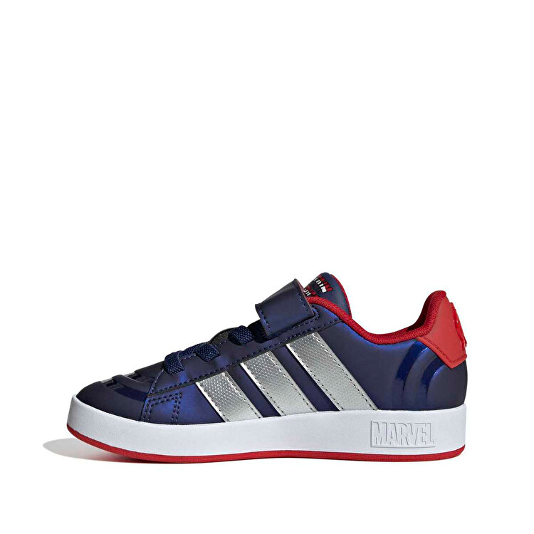 adidas Grand Court Captain America El Çocuk Lacivert Sneaker