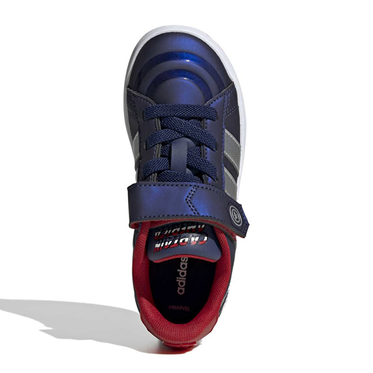 adidas Grand Court Captain America El Çocuk Lacivert Sneaker