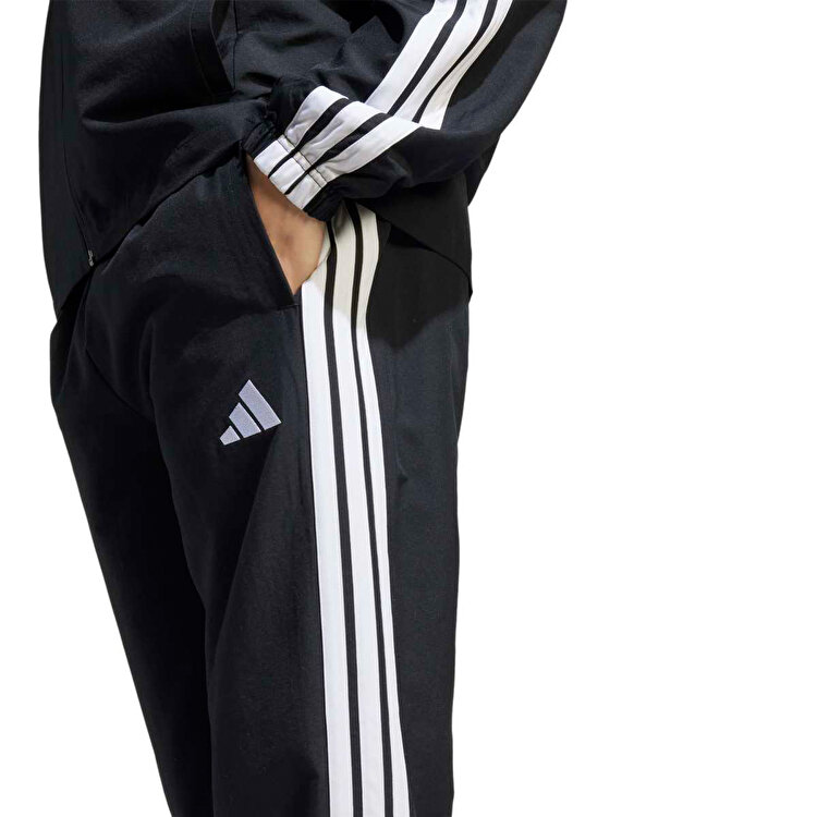 adidas 3 Stripes Wv Tt Ts Erkek Siyah Eşofman Takımı