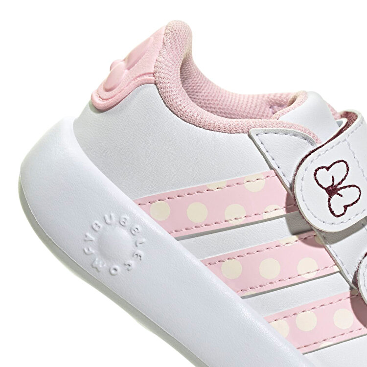 Adidas adidas Disney Minnie Mouse Grand Court Bebek Beyaz Sneaker Sporthink'te! Beyaz - 6. görsel