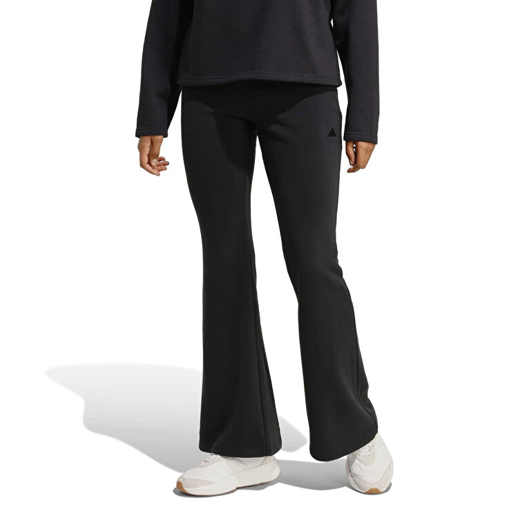adidas Seasonal Essentials French Terry Flared Kadın Siyah Eşofman Altı