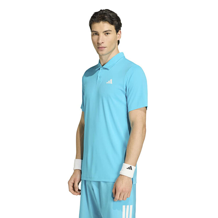 adidas Club Tennis Erkek Mavi Polo Yaka Tişört