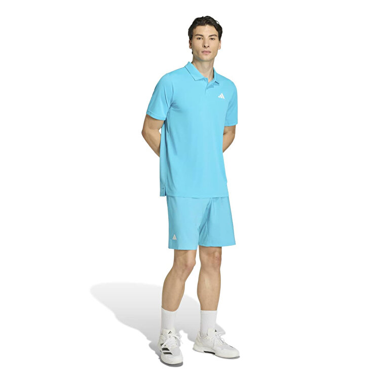 adidas Club Tennis Erkek Mavi Polo Yaka Tişört