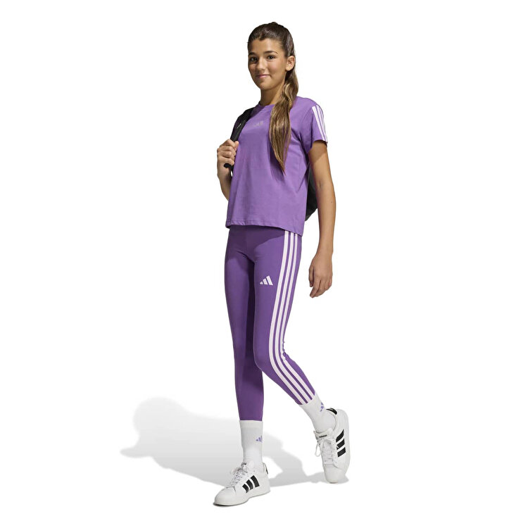 adidas Essentials Kız Çocuk Mor Tayt