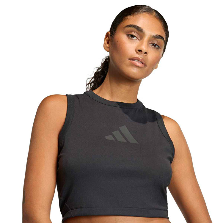 adidas Z.N.E. Kadın Siyah Yuvarlak Yaka Atlet