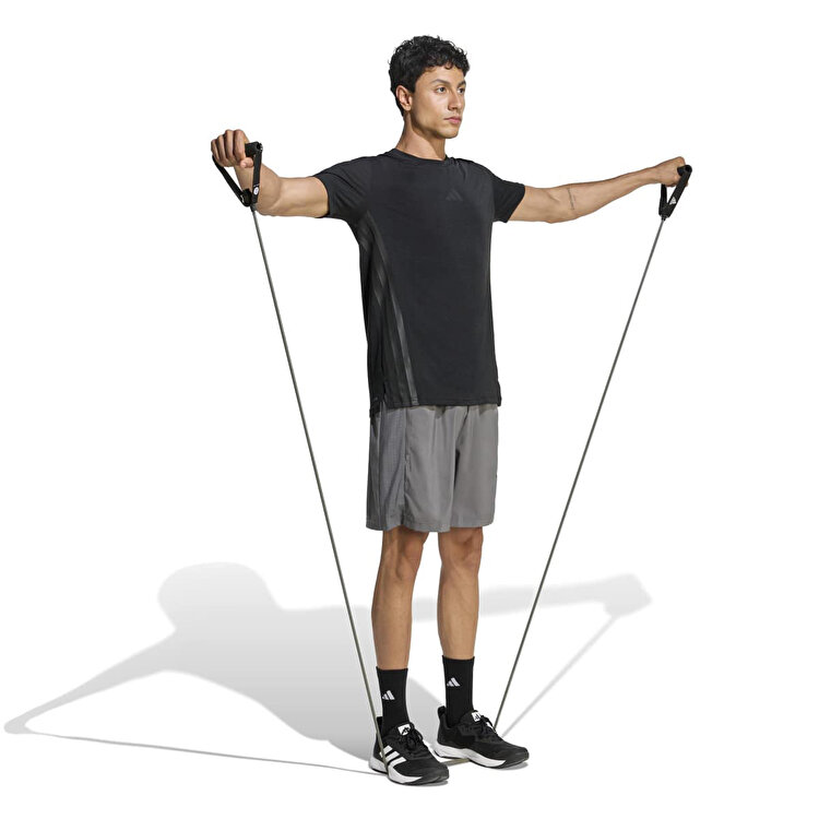 adidas Workout Essentials Base Woven Erkek Gri Şort