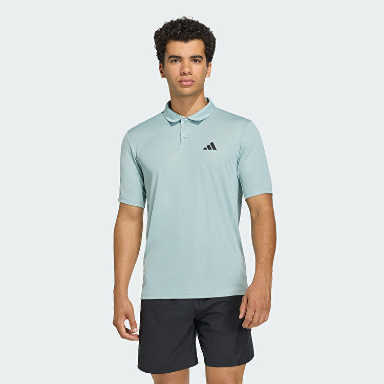 adidas Workout Essentials Basic Erkek Yeşil Polo Yaka Tişört
