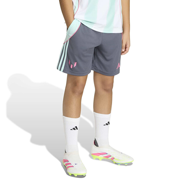 adidas Messi Çocuk Gri Şort