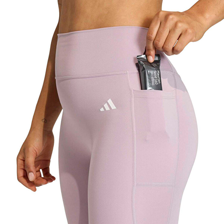 adidas Optime Essentials Ön Dikişsiz Kadın Pembe Tayt