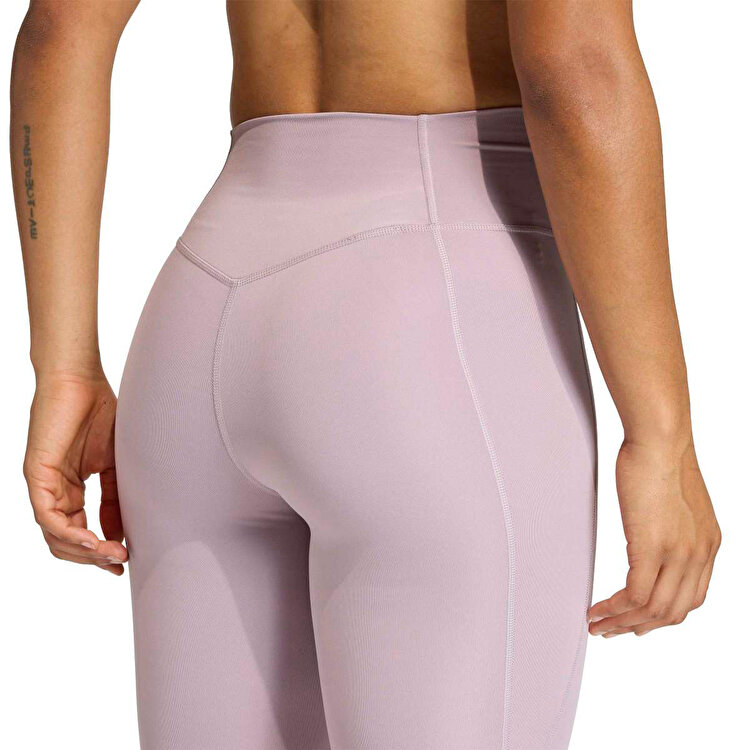 adidas Optime Essentials Ön Dikişsiz Kadın Pembe Tayt