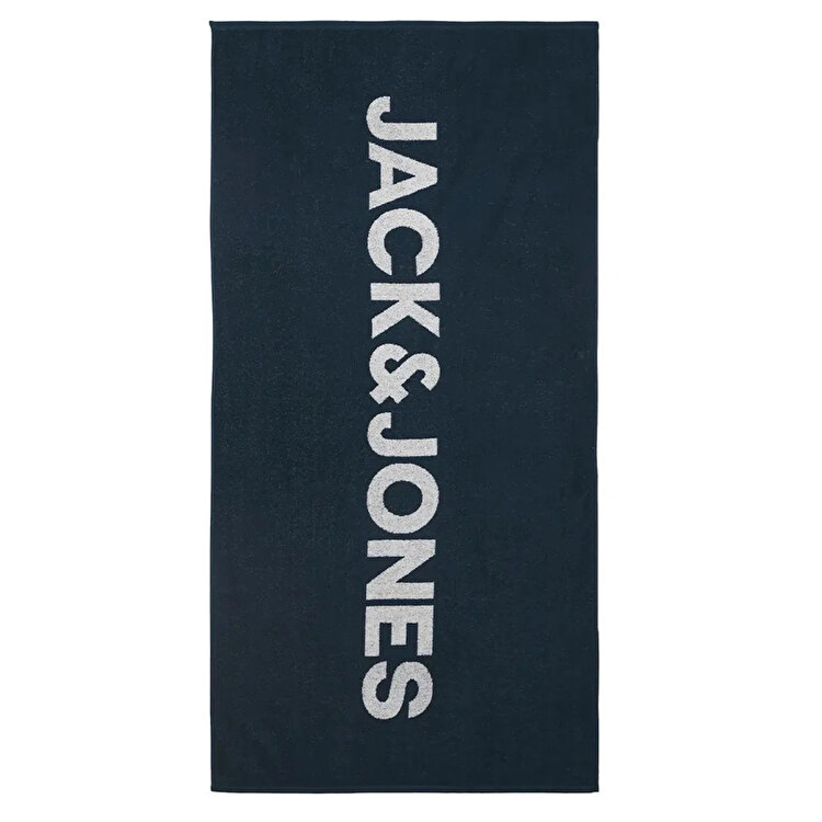 Jack&Jones Jack Jones Logo Beach Erkek Lacivert Havlu