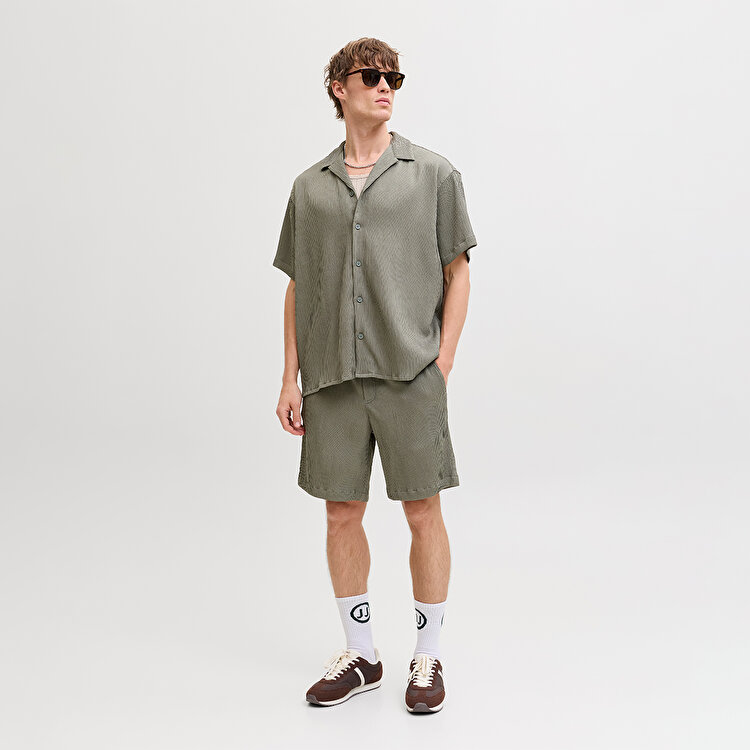Jack&Jones Harrison Resort Erkek Haki Gömlek