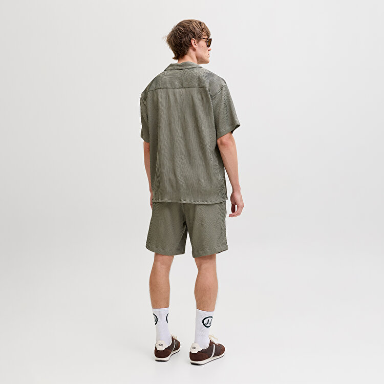 Jack&Jones Harrison Resort Erkek Haki Gömlek