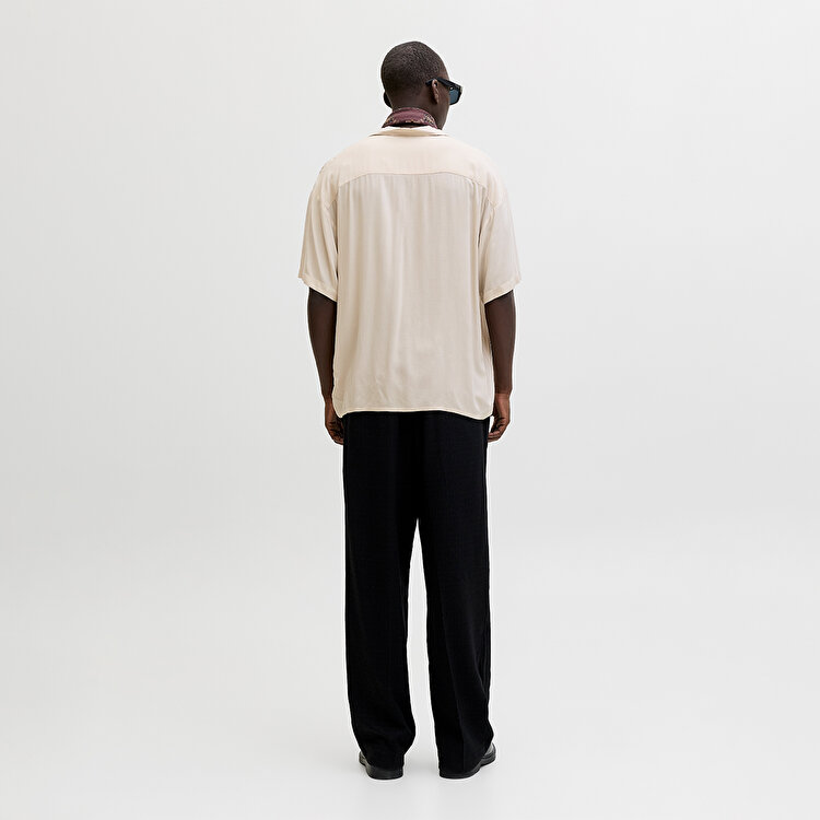 Jack&Jones Jeff Resort Solid Erkek Bej Gömlek