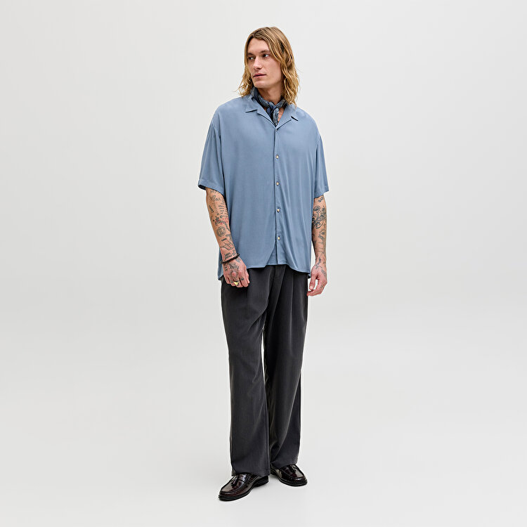 Jack&Jones Jeff Resort Solid Erkek Mavi Gömlek