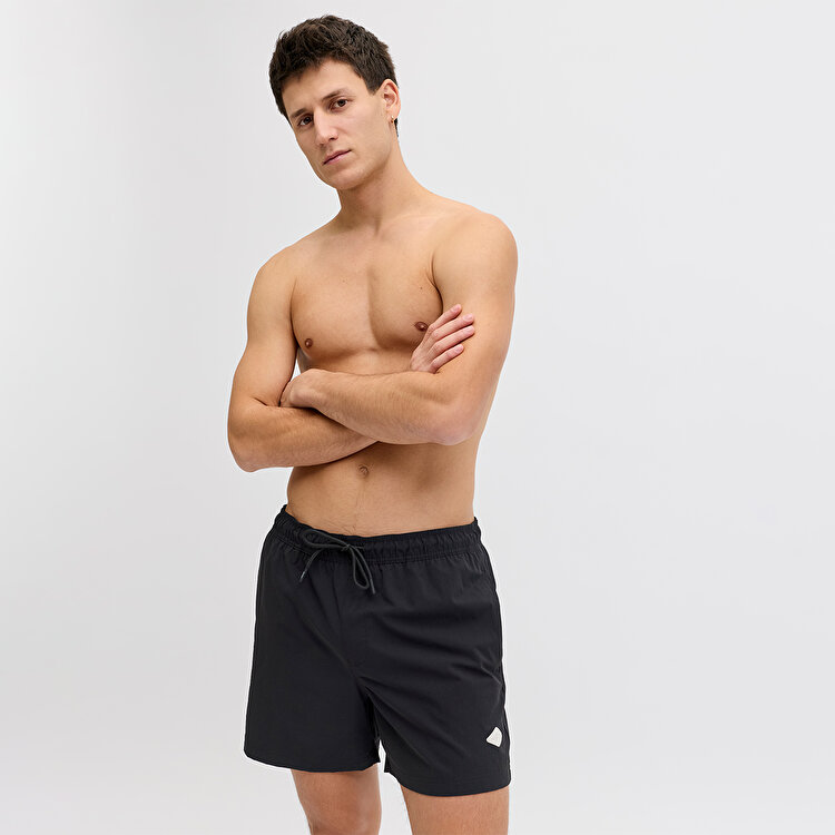Jack&Jones Maui Tropic Solid Regular Erkek Siyah Mayo
