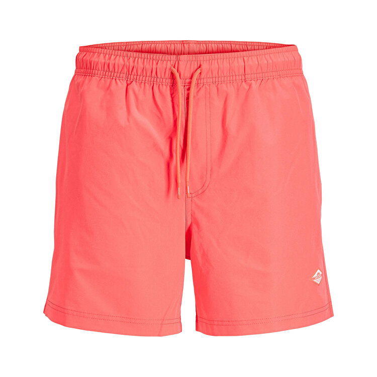 Jack&Jones Maui Tropic Solid Regular Erkek Pembe Mayo