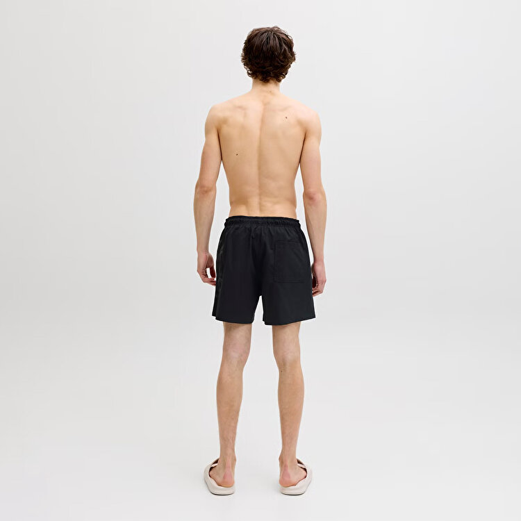 Jack&Jones Maui Wave Logo Regular Erkek Siyah Mayo