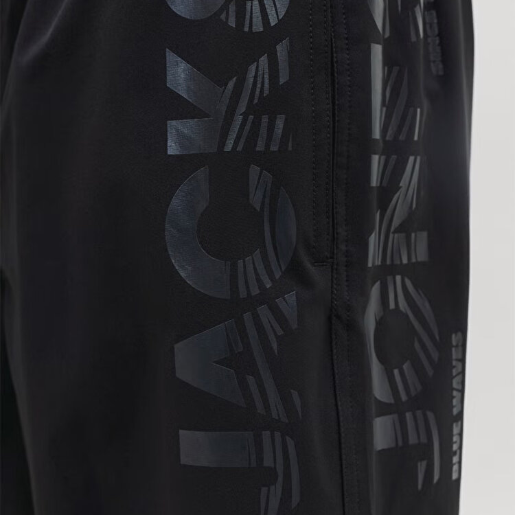 Jack&Jones Maui Wave Logo Regular Erkek Siyah Mayo
