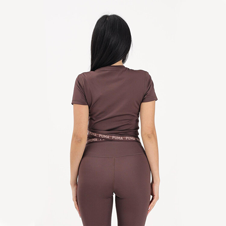 Puma Strong Cross Back Kadın Kahverengi Tişört