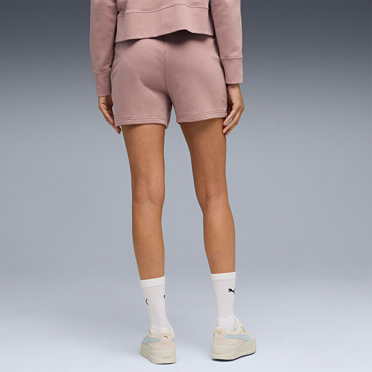 Puma Essentials No 1 Logo Kadın Pembe Şort