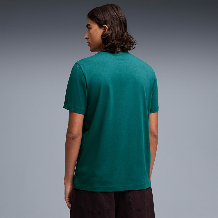 Puma Essentials No 1 Logo Erkek Yeşil Tişört