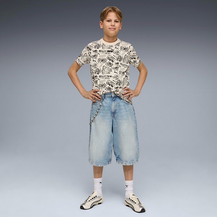 Puma Mid 90s Aop Erkek Çocuk Tişört