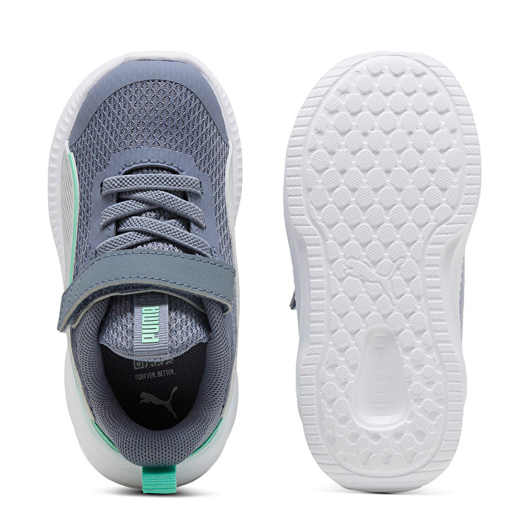 Puma Flyer 3 Ac+Inf Bebek Gri Spor Ayakkabı