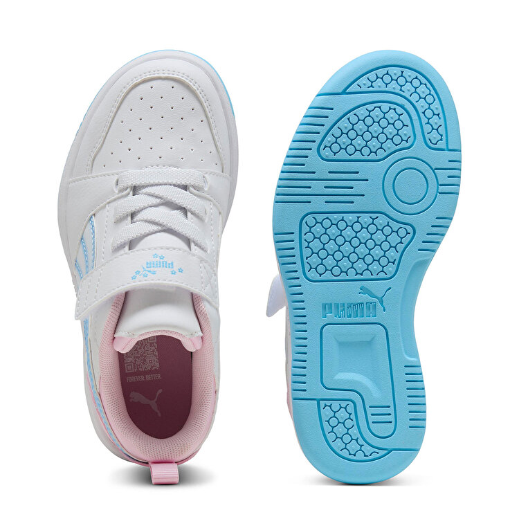 Puma Rebound V6 Low Jelly Heaven Ac+Ps Çocuk Ekru Sneaker