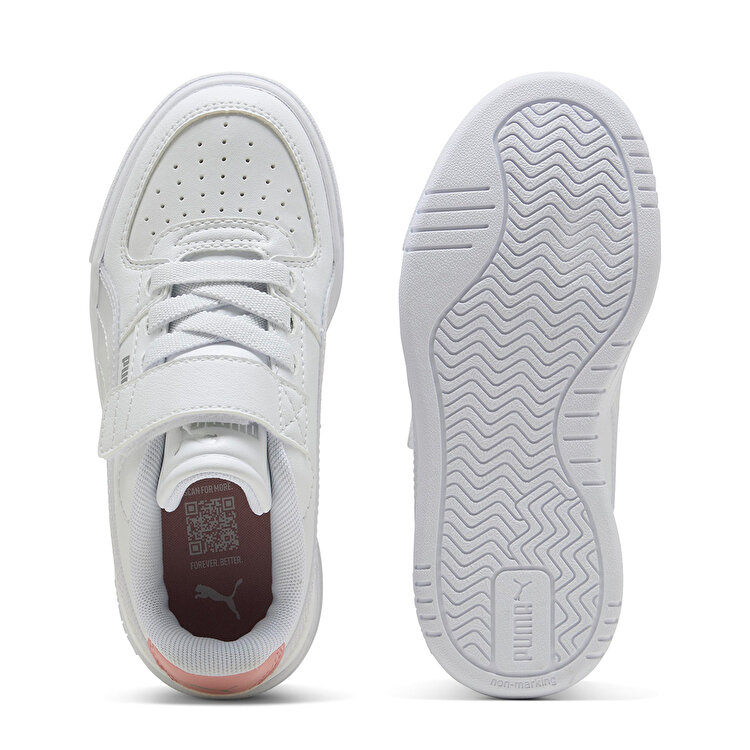 Puma Caven III Holo 2.0 Ac+Ps Çocuk Beyaz Sneaker