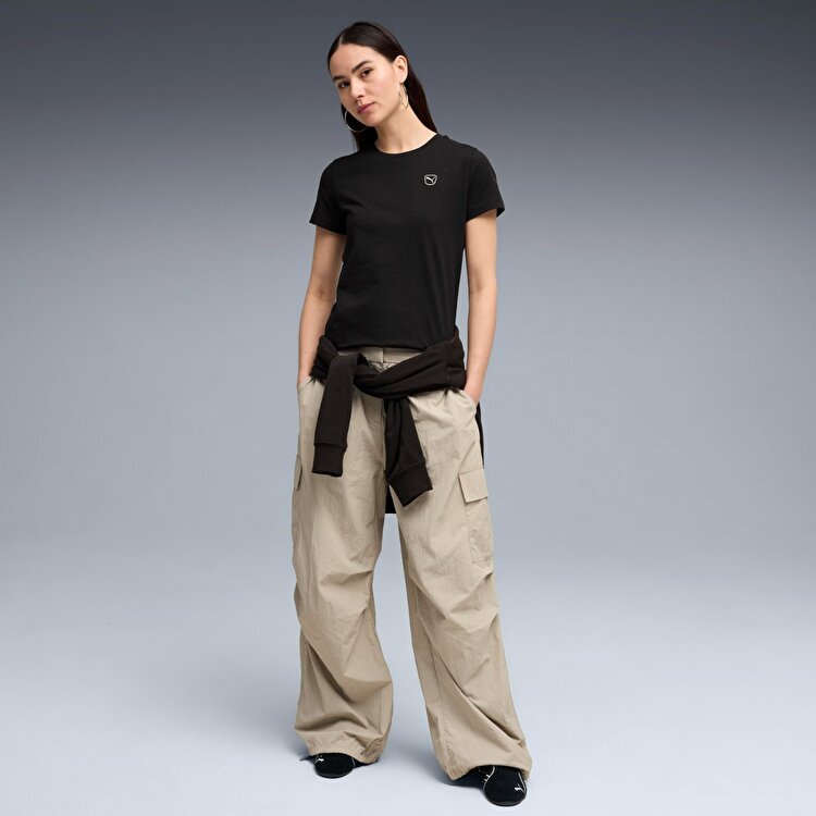 Puma Essential Elevated Kadın Siyah Tişört