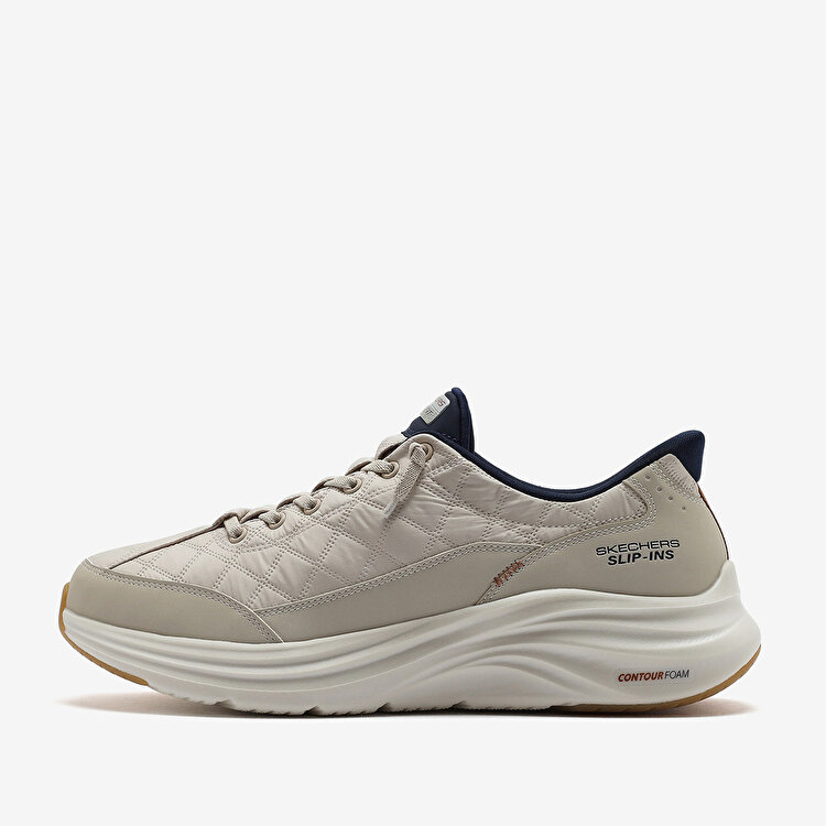 Skechers Contour Foam-Cozy Fit Erkek Bej Spor Ayakkabı 232619-NTNV